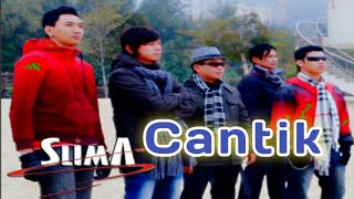 Download lagu Cantik ~ Slima Band (Lirik Lagu) || Lagu Hits || Lagu Populer Indonesia#nostalgia mp3