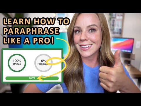 How to paraphrase like a pro - BEST step by step method