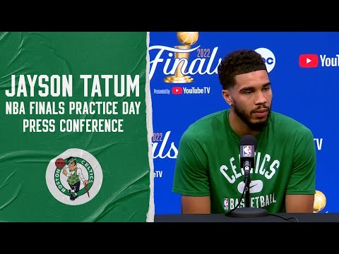 Jayson Tatum Practice Day Media Availability | NBA Finals | Boston Celtics vs. Golden State Warriors