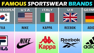 Top Sportswear Brands From Different Countries