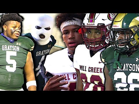 #5 in the Nation Grayson vs Mill Creek 🔥🔥  Double Overtime THRILLER | Georgia High School Football