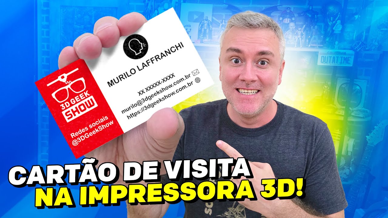 Cartão de Visita em 3D Sem Modelagem? Descubra Como É Possível!