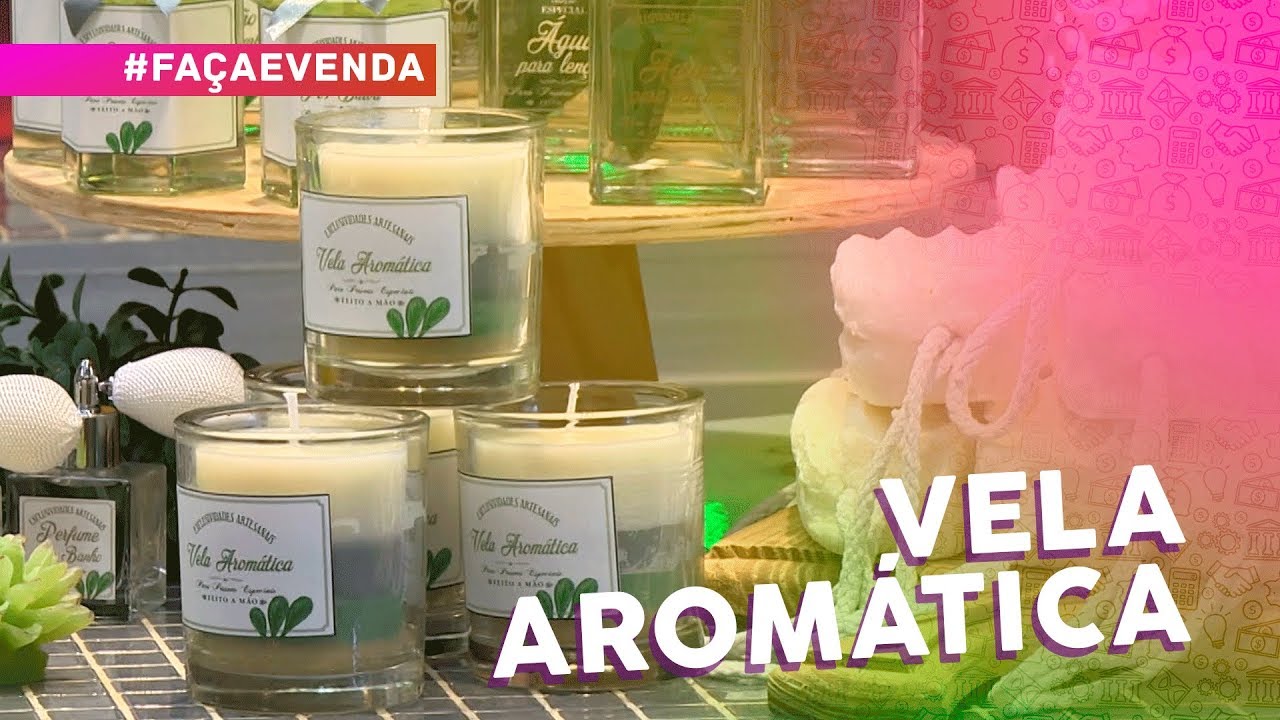Minicurso com Peter Paiva: vela aromática