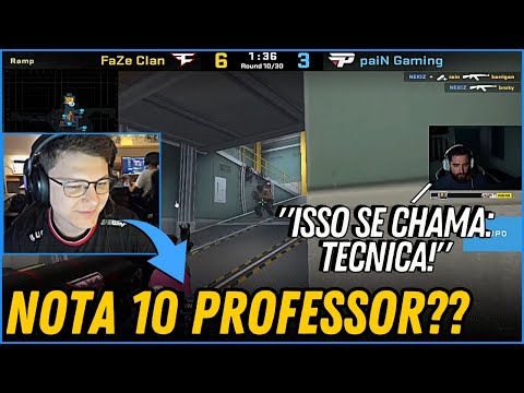 NEKIZ REAGINDO AO FALLEN REAGINDO AO NEKIZ SEGURANDO A RAMPA DA NUKE!!🔥