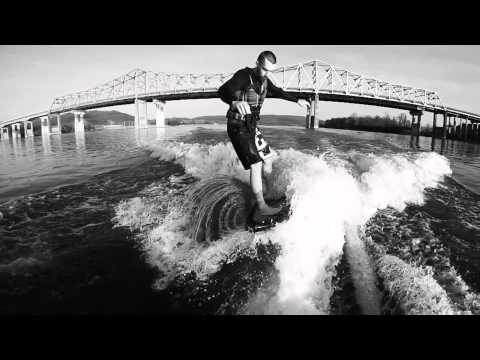 Fake Gate test. Wake surfing Huntsville, Alabama. GoPro Hero4 1080p60.