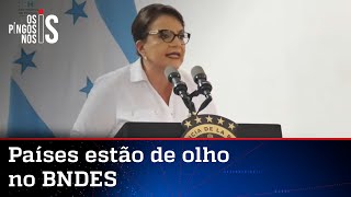 Presidente de Honduras pedirá a Lula retomada de empréstimos do BNDES