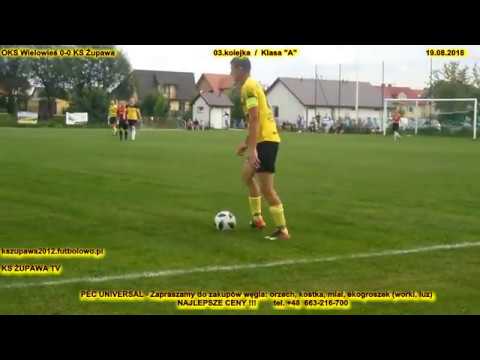 Skrót meczu: OKS Wielowieś - KS Żupawa (19.08.2018) Klasa "A" / 3.kolejka