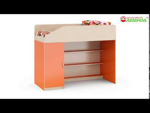 Детская кровать чердак Легенда 11