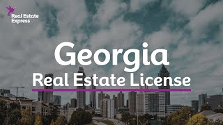 How to Get a Georgia Real Estate License
