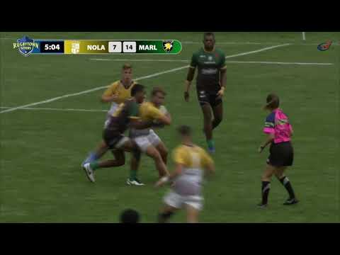 Kick Restart And Regather: NOLA GOLD (Jon Hughes) v MARLBOROUGH RugbyTown 7s Pool Play 2019