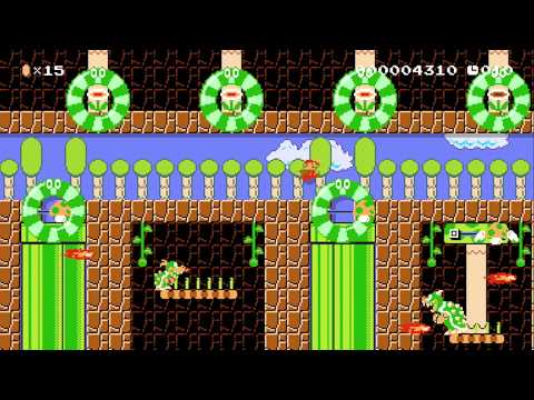 Green street easy [20] by revolv23 - SUPER MARIO MAKER - NO COMMENTARY 1AW