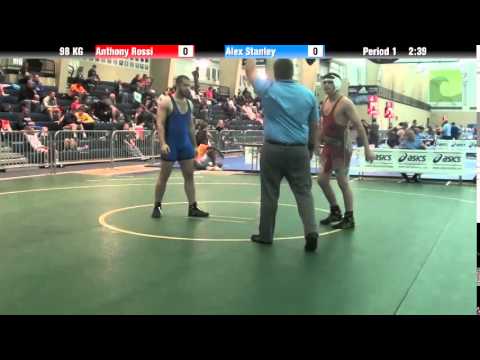 Greco 98 KG Anthony Rossi vs. Alex Stanley
