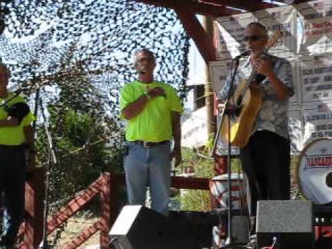 Blake Rogers sings The National Anthem at the Julian Dance & Backcountry BBQ 2014