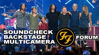 Foo Fighters - Soundcheck, Backstage and Multi Camera Show - The Forum - Nandi Bushell &amp; Dave Grohl