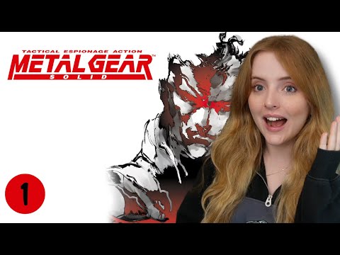 FIRST TIME Playing Metal Gear Solid (Pt 1)