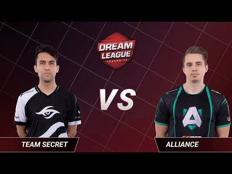 Team Secret vs Alliance - Game 1 - Upper Bracket Round 2 - DreamLeague Season 13 - The Leipzig Major