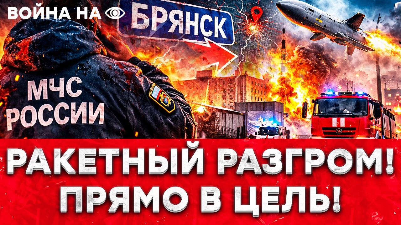 Украина устроила АД В БРЯНСКЕ - прилет за прилетом! Storm Shadow РАЗНЕСЛИ завод рак