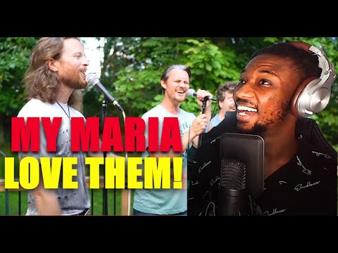 Austin Brown & Tim Foust sing "My Maria" in the Backyard! | REACTION