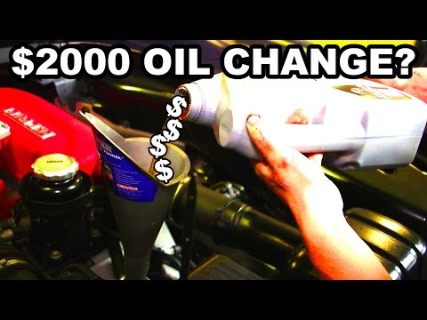 The Mythical Ferrari Oil Change