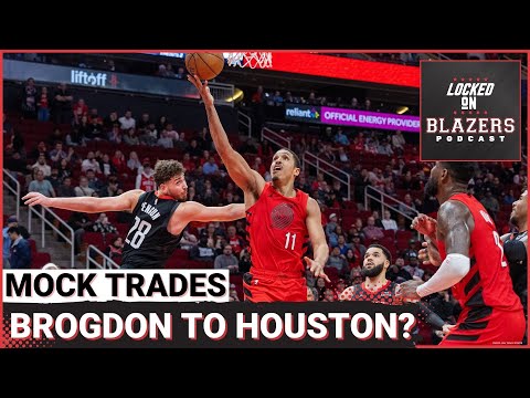 Malcolm Brogdon Trade Ideas: Could the Trail Blazers find a deal with Houston? w/  @LockedOnRockets