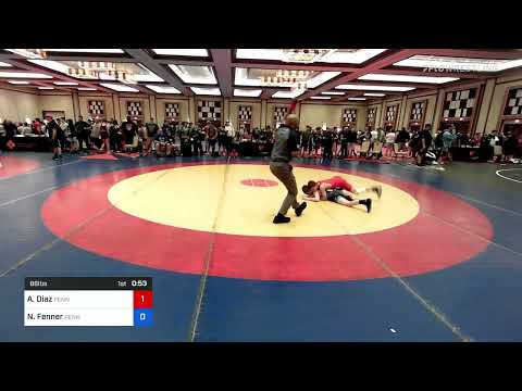 88 Lbs Rr Rnd 1 - Alexander Diaz, Pennsylvania Vs Noah Fenner, Pennsylvania F3fd