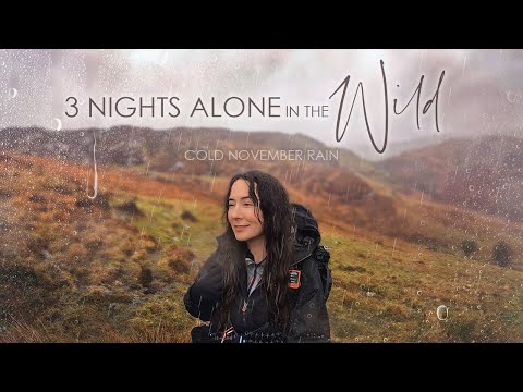 3 Nights Alone in the Wild: Calm & Chaos in the Mountains • A Solo Adventure!