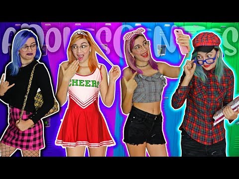 10 TYPES OF TEENAGERS! Which one are you? - Lulu99