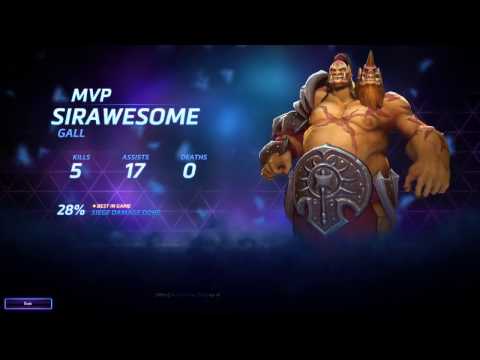 HOTS Casual Quickmatch - Cho'Gall with Abathur on Towers of Doom