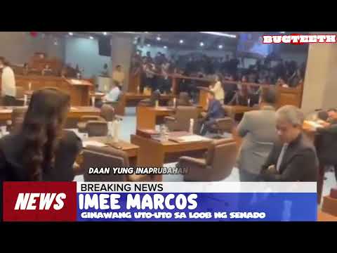 IMEE MARCOS ginawang Uto-Uto at utusan ni Joel Villanueva