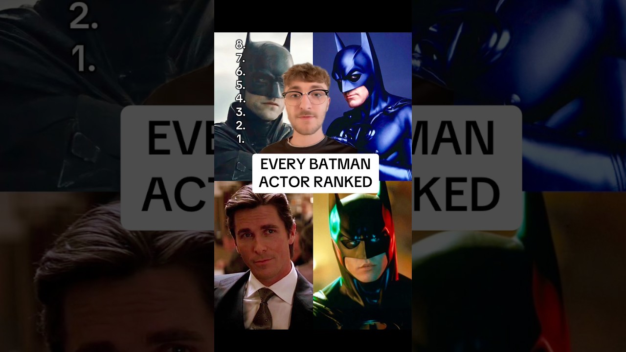EVERY BATMAN ACTOR RANKED (Worst to Best)