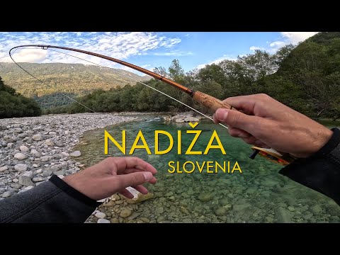 Fly fishing the Nadiža in Slovenia - unguided solo day in search of big rainbow trout