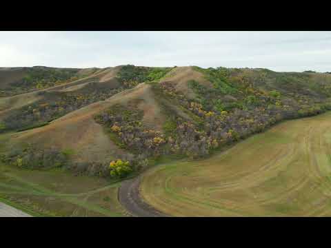 Video Thumbnail for Qu'Appelle Valley west of Round Lake,  Saskatchewan 