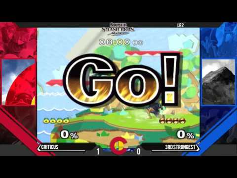 Critius (Sheik) Vs. 3rd Strongest (Falcon) - LR2