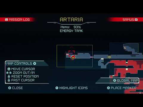 How to get 100% Item Completion on Artaria - Speed Booster Energy Tank Tutorial | Metroid Dread