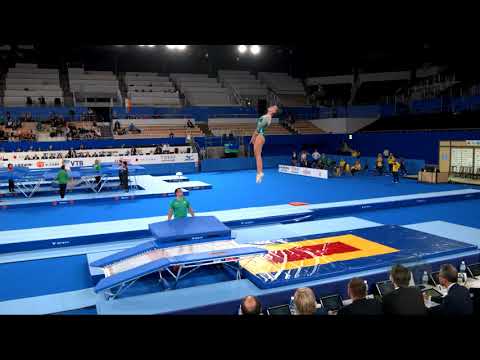 ROBINSON Cheyanna (AUS) W - 2019 Trampoline Worlds, Tokyo (JPN) - Qualification Double Mini R1
