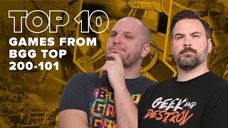 Top 10 Games from BGG Top 200-101 - BGG Top 10 w/ The Brothers Murph