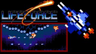 Life Force (NES) reworked port | full game session for 1 Player 🎮