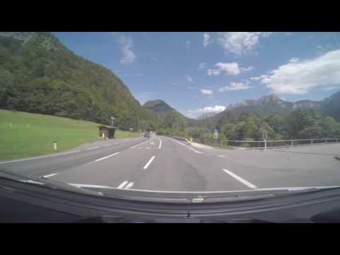 Dashcam 7 Prutz, Austria - Königssee, Bavaria, Germany..