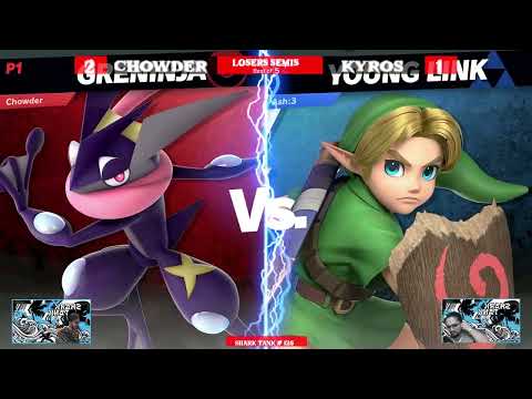 Shark Tank #126 Losers Semi Final - CS3 | Kyros (Young Link) Vs. LH | Chowder (Greninja)