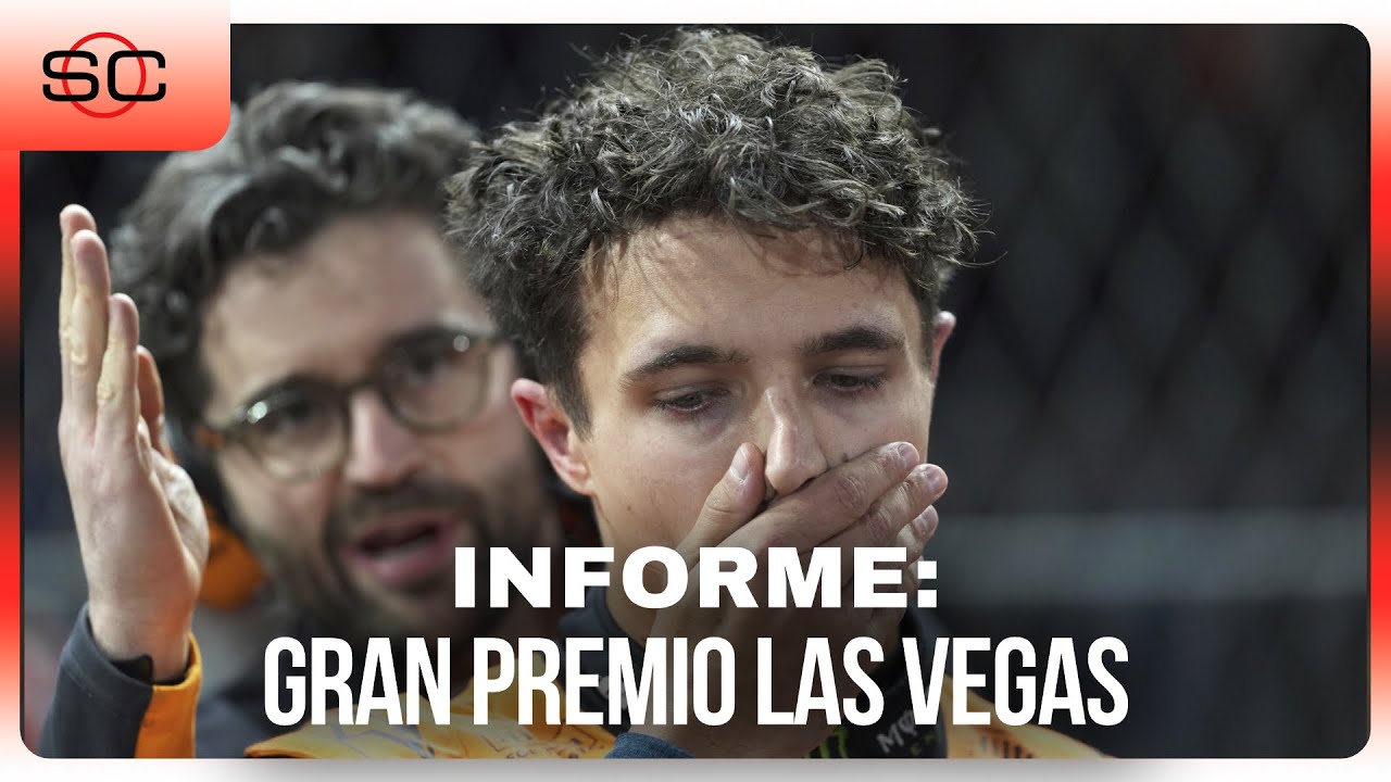 NORRIS Y PIASTRI, DESCALIFICADOS: ¿Qué pasó en el Gran Premio de las Vegas? | INFORME | SportsCenter