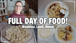 REALISTIC FULL DAY OF FOOD FOR MY FAMILY! | Easy meal ideas