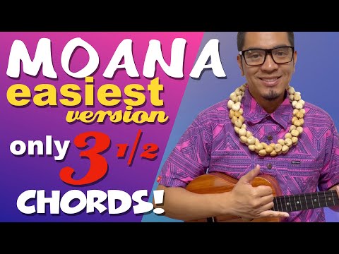 How Far I'll Go - Tutorial per ukulele di Moana, il più semplice!