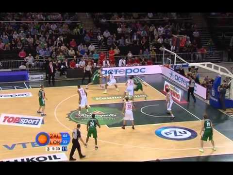 1/2 playoff. Zalgiris - Lokomotiv-Kuban Game 1 Highlights