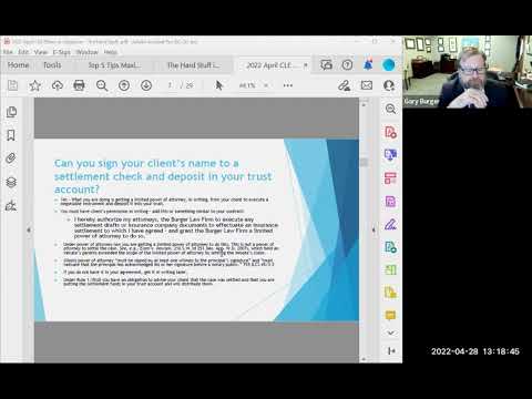 Ethics In Litigation – The Hard Questions