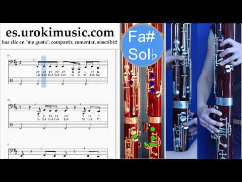 Tutorial de Fagot The Chainsmokers - Sick Boy Clases Notas um-ih927