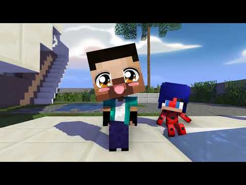 MONSTER SCHOOL : CHICKEN WING MEME XDJAMES AND LADY BUG-MINECRAFT ANIMATION