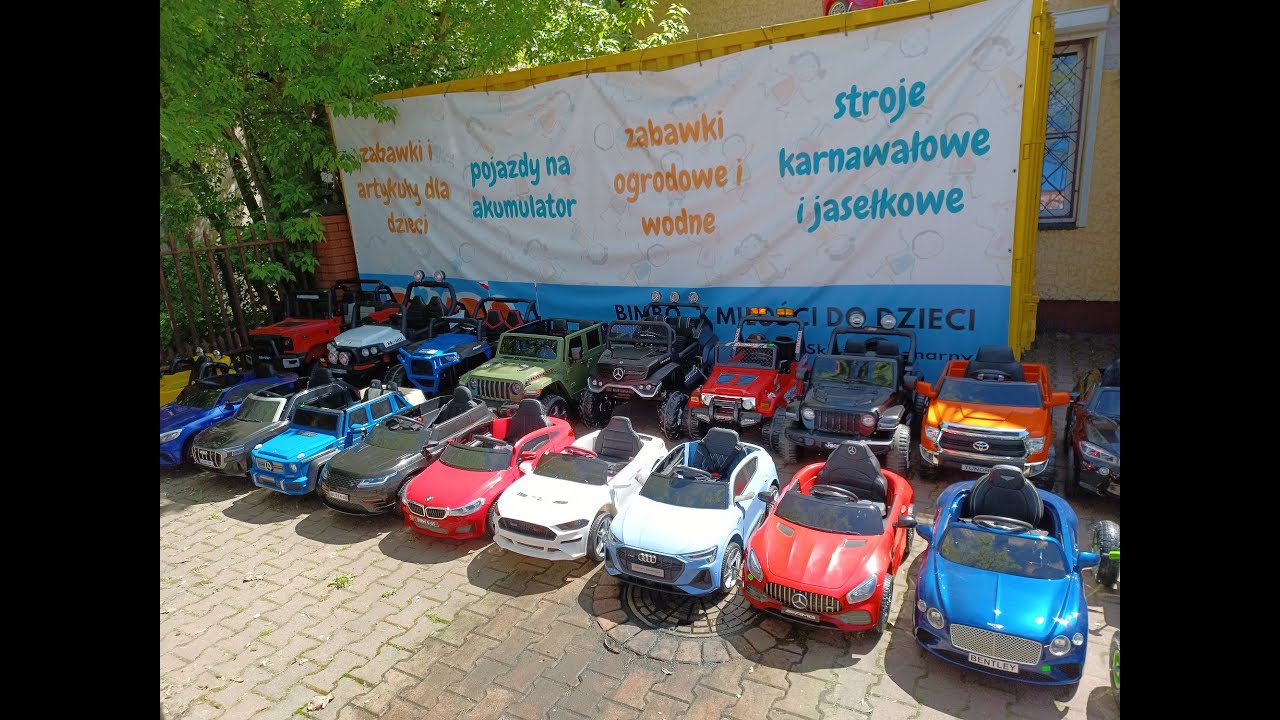 Bimbo. Z miłości do dzieci - auta na akumulator dla dzieci | Sklep Tłuszcz