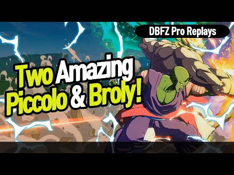 【DBFZ】 Master level Piccolo&Broly!! Piccolo_Japan vs DoubleArtsMaster 【DBFZ Pro Replays】