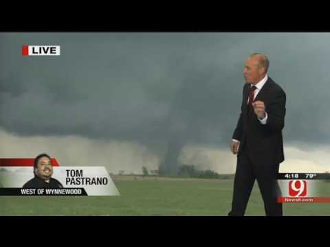 News9 Live Tornadoes on May 9, 2016 (Wynnewood, Katie, Sulphur, Stillwater Tornados)