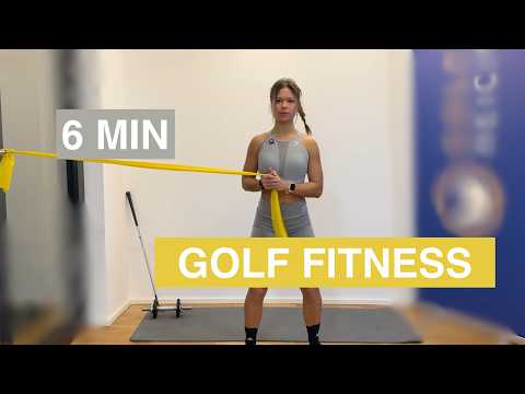 Golf Fitness zu Hause Rumpfkraft und Koordination für Golfer